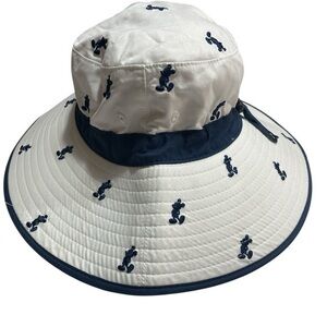 Walt Disney World Parks Navy and White Bucket Hat